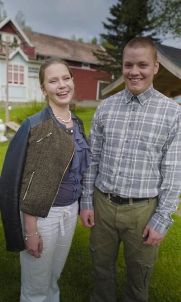 Linda-Juulia ja Maajussi-Tero Maajussi-Laura ja Antti, Kuva: JukkaKurkikangas