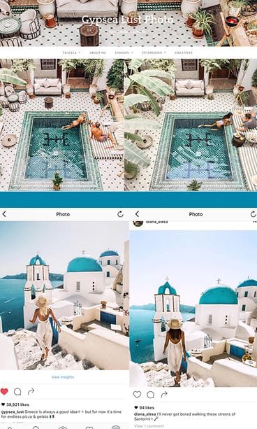 Kuvakaappaus gypsealust.comista