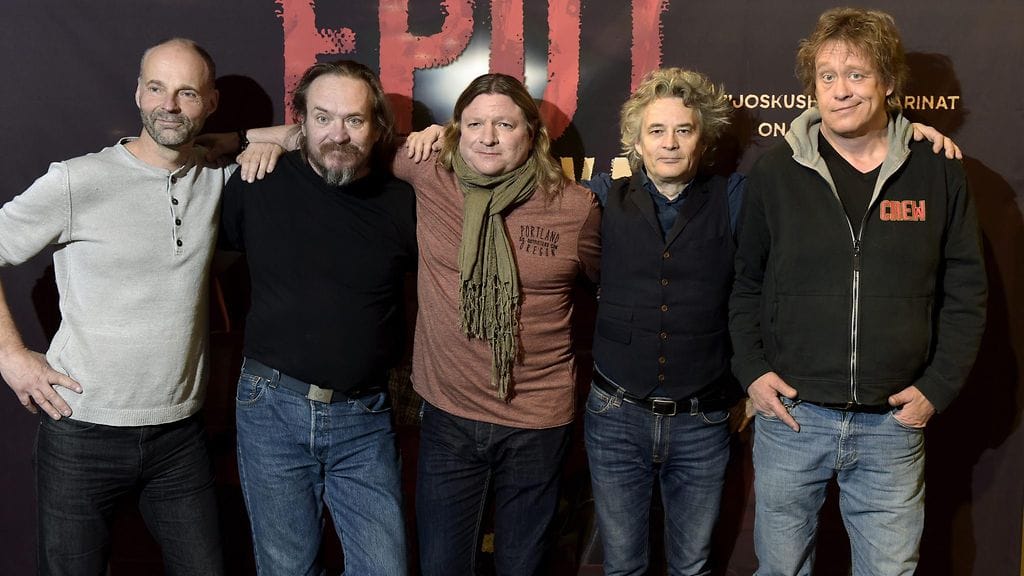 Eppu Normaali: Pantse Syrjä, Aku Syrjä, Sami Ruusukallio, Martti Syrjä ja Juha Torvinen 16.11.2016 2 Tennispalatsissa