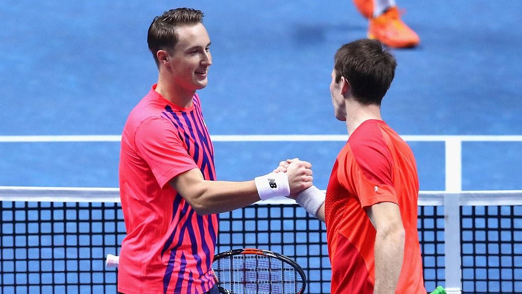 Henri Kontinen ja John Peers porskuttavat ATP-finaaleissa.