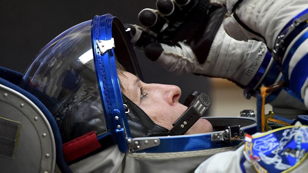 Nasan Peggy Whitson on yksi kolmesta perille päässestä.