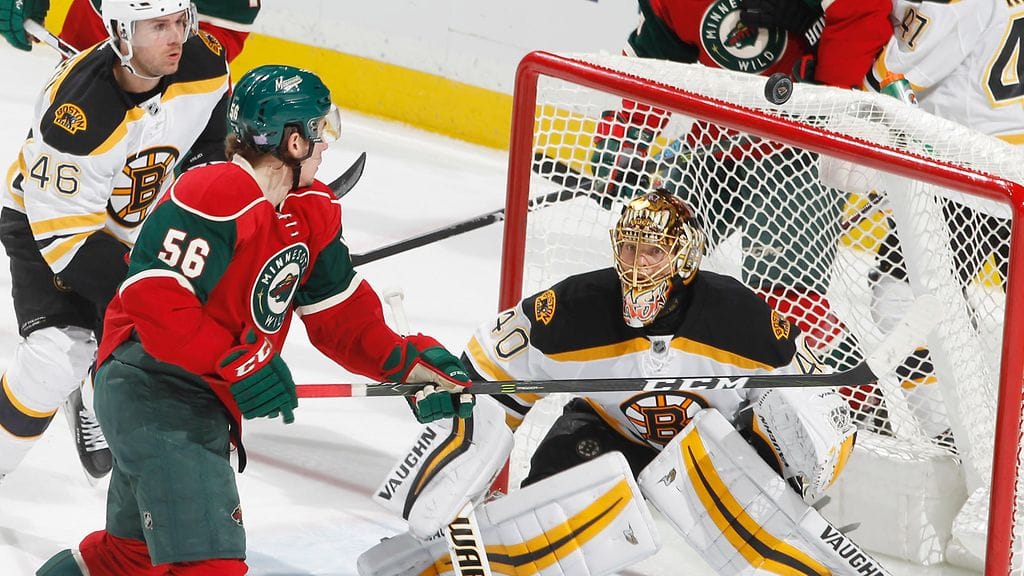 Tuukka Rask antautui vain kerran.