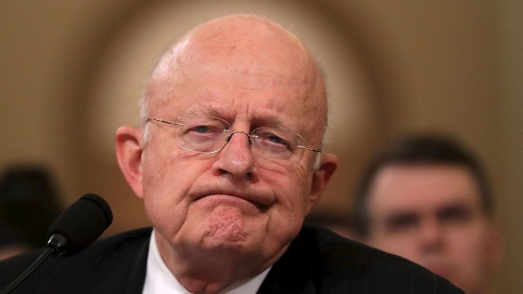 75-vuotias James Clapper on toiminut kuusi vuotta Yhdysvaltain kansallisen tiedustelupalvelun johdossa.