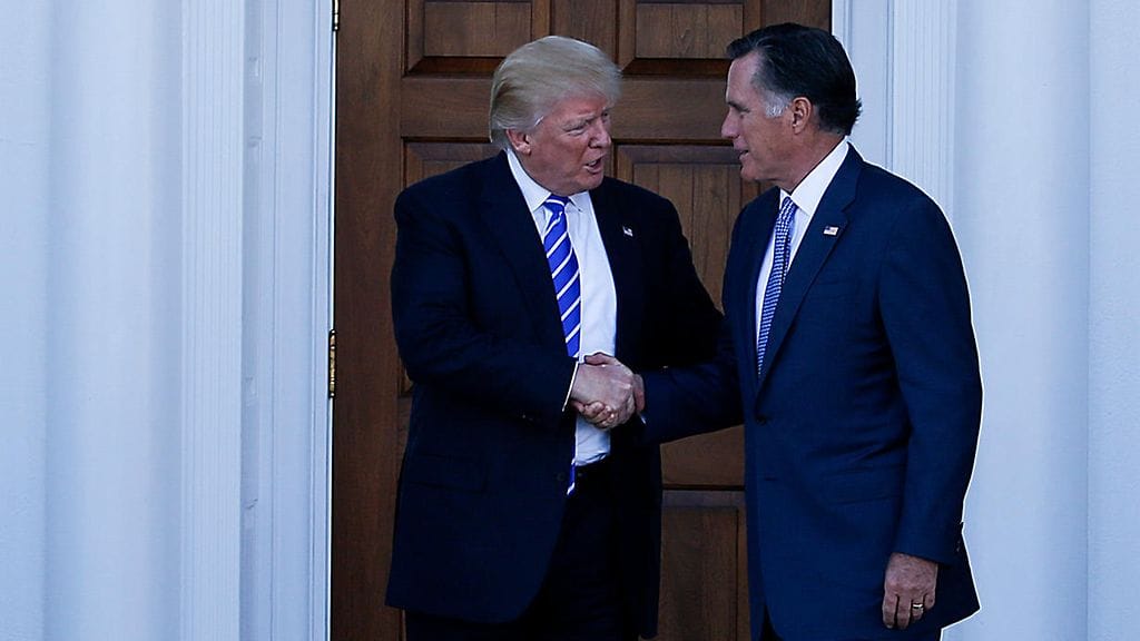 Mitt Romney on ollut republikaaneissa yksi kovaäänisimpiä Trumpin arvostelijoita.