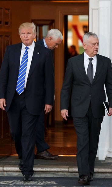 Trump tapasi James Mattisin