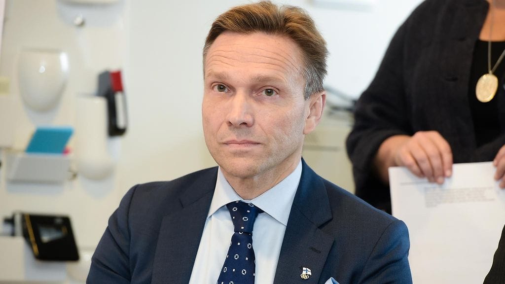 Suomen olympiakomitean tuleva puheenjohtaja Timo Ritakallio.