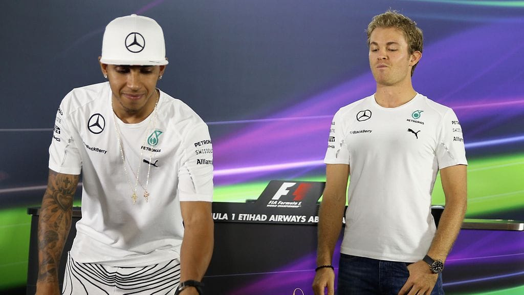Lewis Hamilton ja Nico Rsoberg ovat taistelleet nokikkain kaudesta 2014 lähtien.