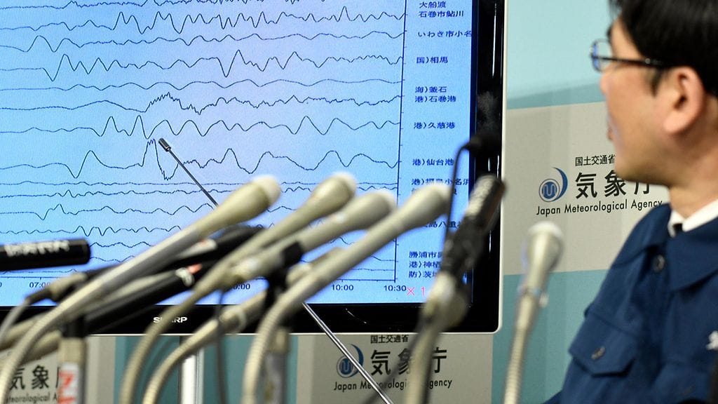 Järistysalueelle on annettu varoitus kolmimetrisestä tsunamista.