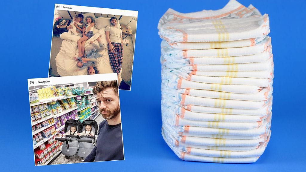 Isän humoristinen Instagram-tili paljastaa vanhemmuuden rehellisen puolen.