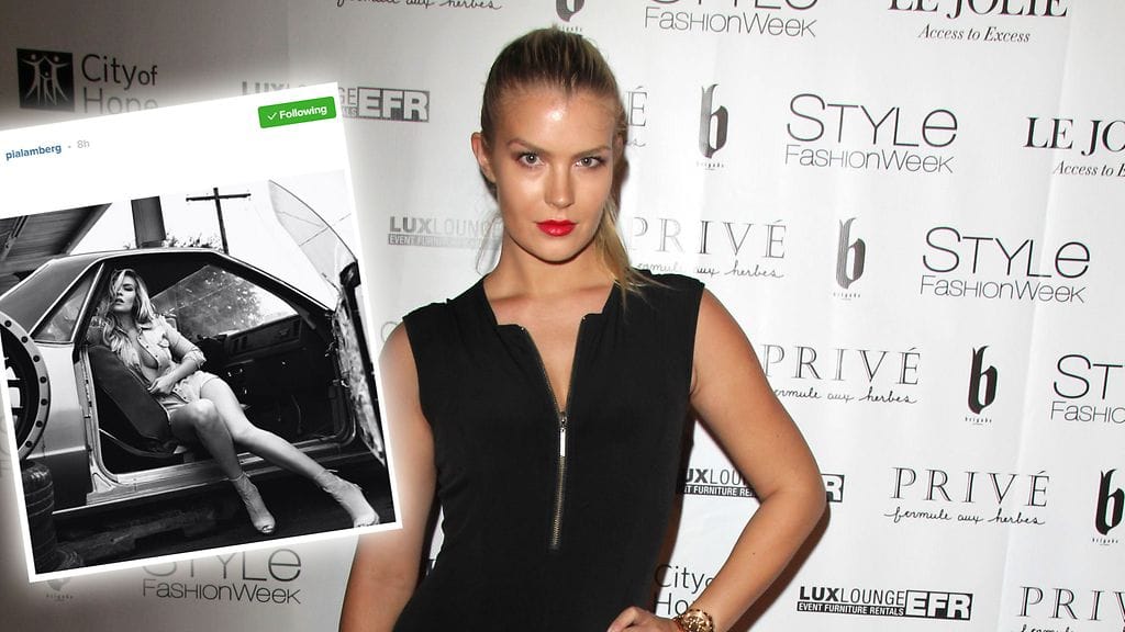 26-vuotias Pia Lamberg on suosittu kaunotar niin kotimaassaan Suomessa kuin ulkomaillakin.