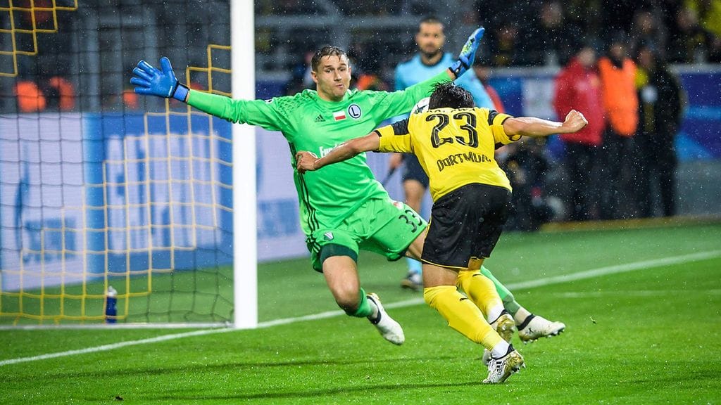 Dortmundin Shinji Kagawa oli avausjakson hahmoja.