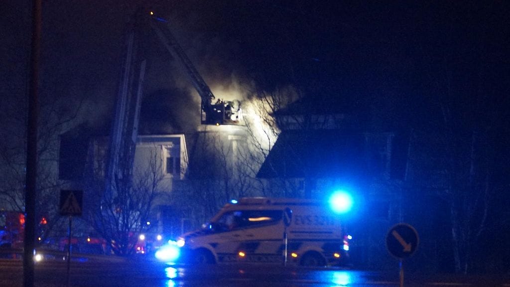 Loimaan palo. Kuva: Simo Päivärinta.