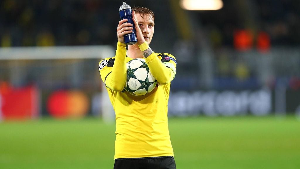 Marco Reus teki paluun pelikentille puolen vuoden tauon jälkeen.