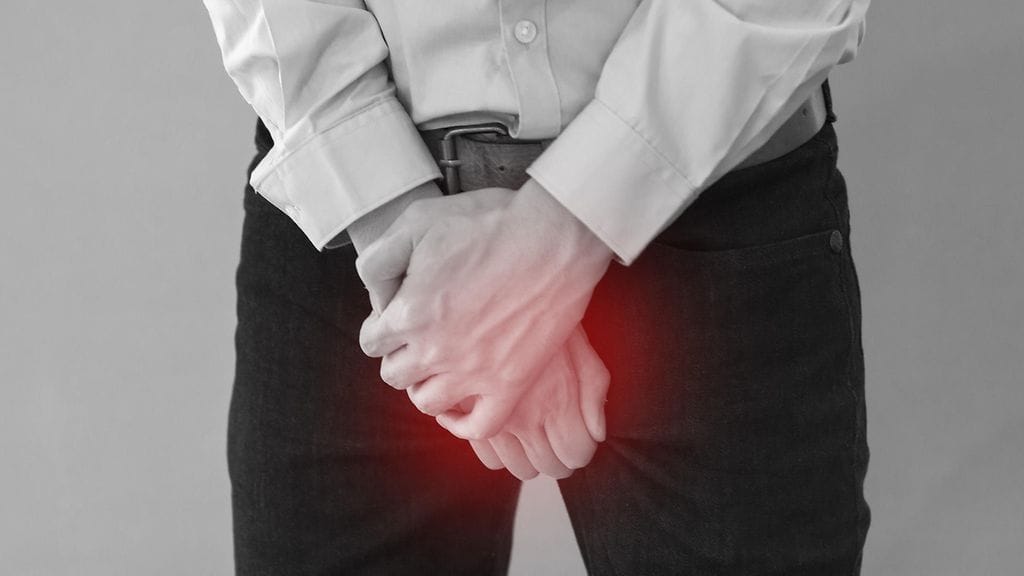 Eturauhasen liikakasvusta voi seurata vaikka päivystyshoitoa vaativa virtsaumpi. Kuvituskuva.