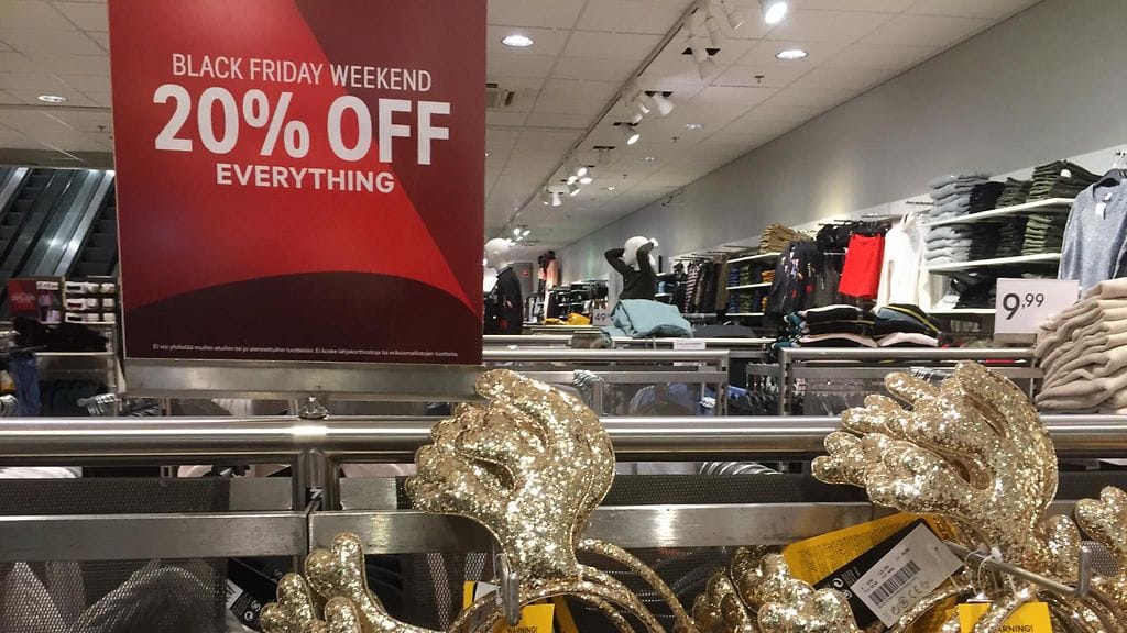 Black Friday Musta perjantai Rita mojo kauppa 4