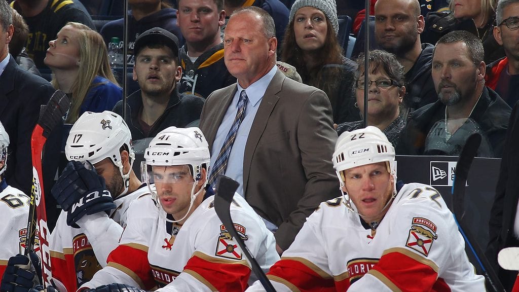 Gerard Gallant Floridan penkin takana.
