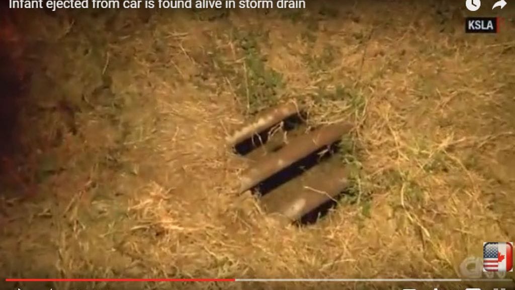 Vauva löytyi kuin ihmeen kaupalla elossa.