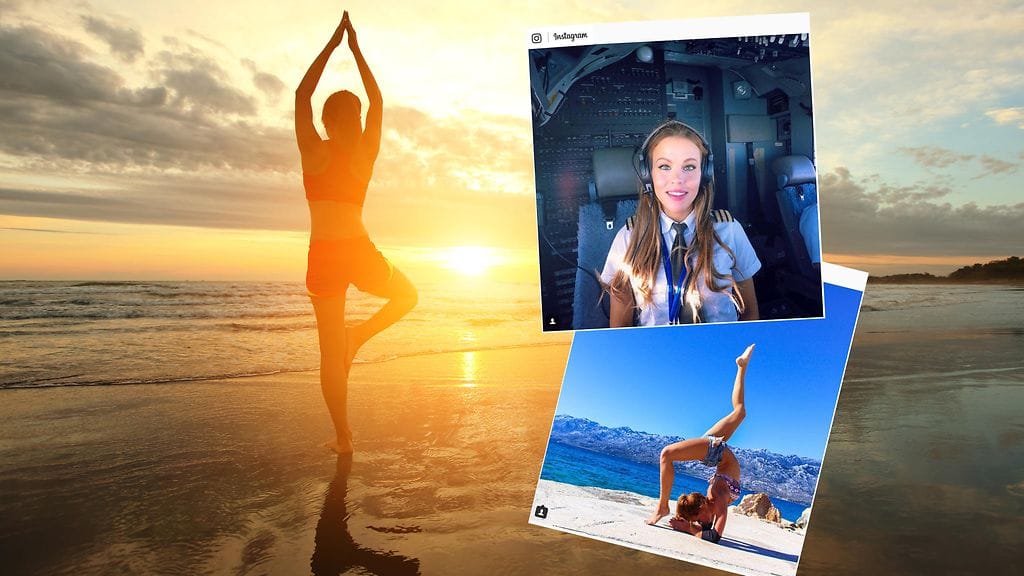 Ruotsalaislentäjä kertoo, että joogasta on muodostunut hänelle elämäntapa.