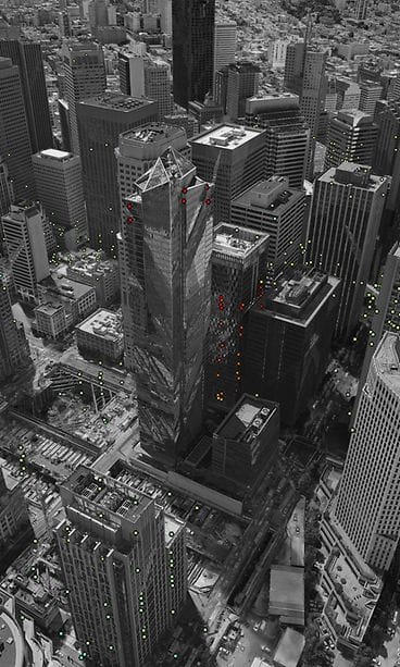 San Franciscon vajoava Millennium Tower 3