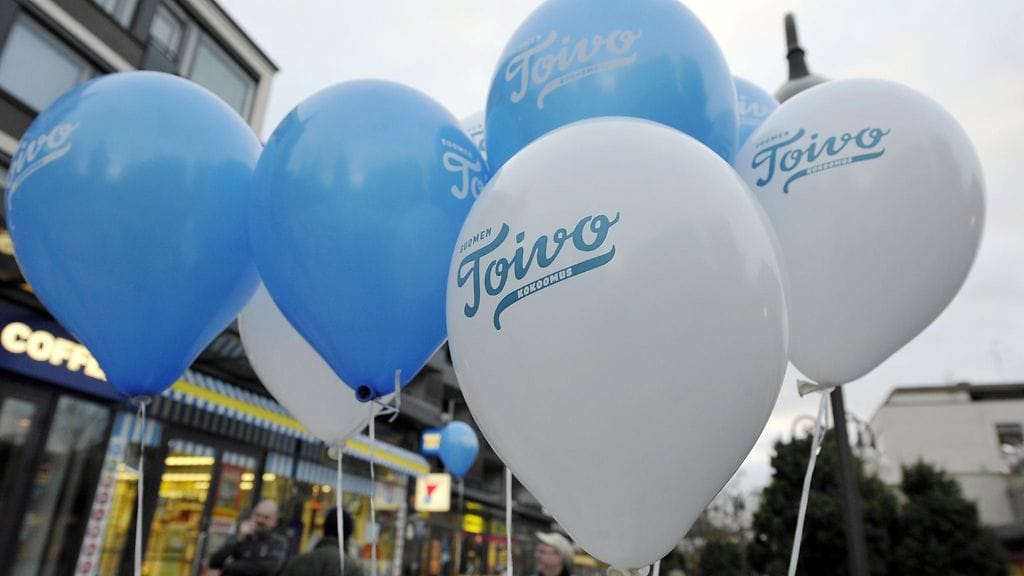 Kokoomuksen kunnallisvaalikampanja Tikkurilassa 20. lokauuta 2008.