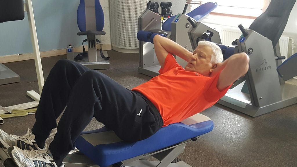 Somevaari kuntosalilla