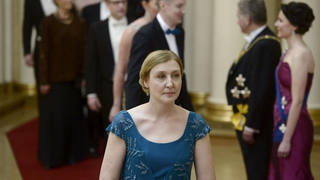 Sari Nordström Linnnan juhlissa vuonna 2015.