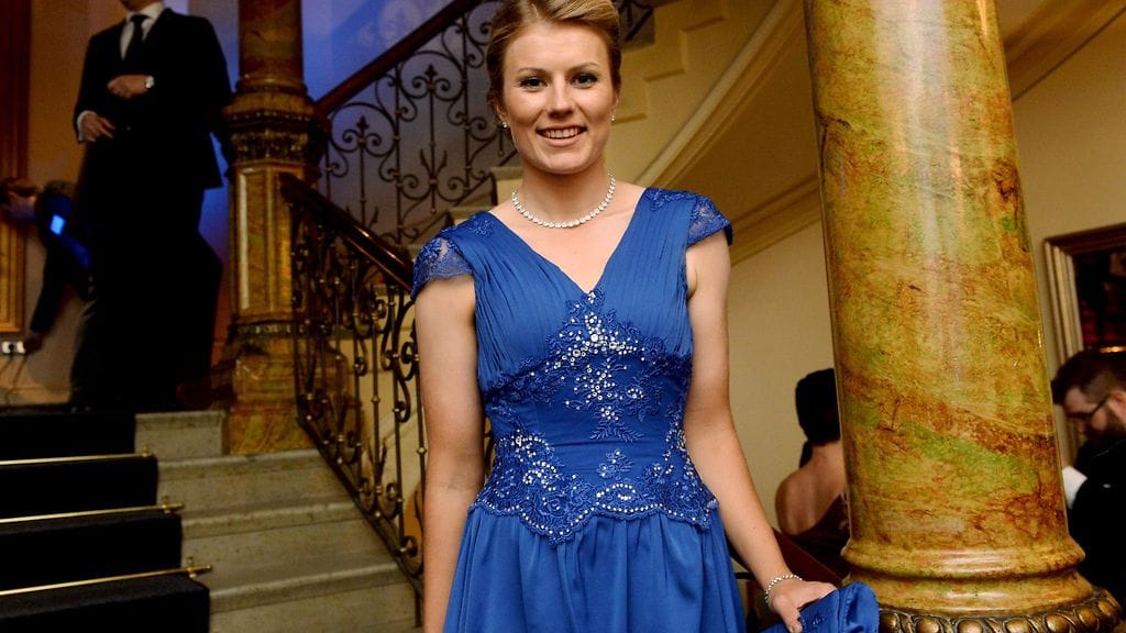 Lotta Lepistö Linnan jatkoilla 2016.