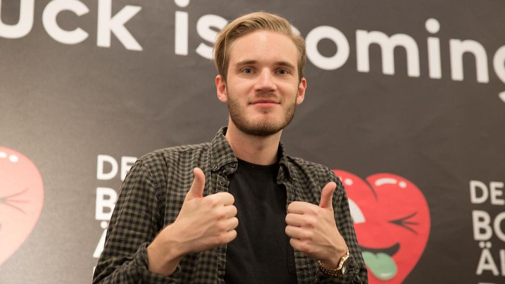 Felix Avrid Ulf Kjellberg alias PewDiePie.
