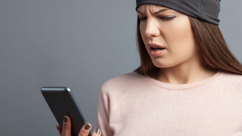 Ruokalähetin lähettämät tekstiviestit eivät miellyttäneet niiden vastaanottajaa. Kuvituskuva.