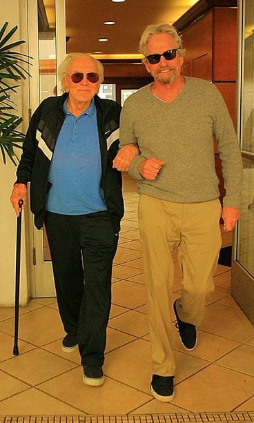 Kirk ja Michael Douglas 25022014