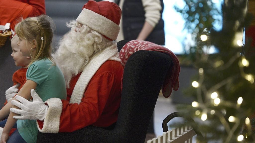 joulupukki kauppakeskus