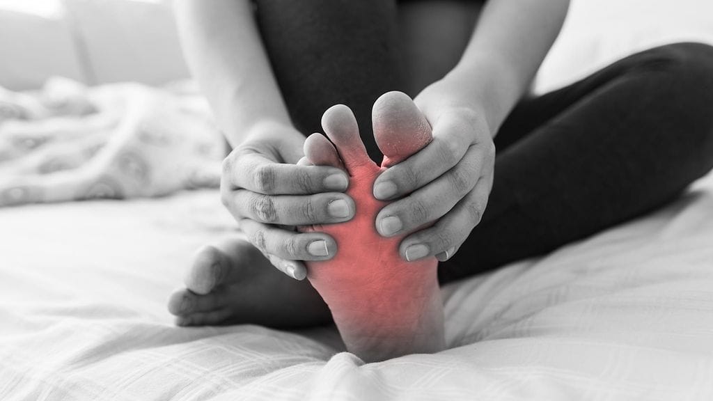 Lihaskrampista puhutaan usein myös suonenvetona.