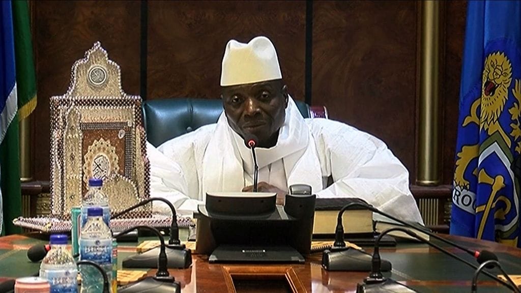 Yli 20 vuotta hallinnut Yahya Jammeh tunnusti jo tappionsa viime viikolla, mutta nyt hän julisti televisiolähetyksessä, ettei hyväksy sitä, mitä on tapahtunut.
