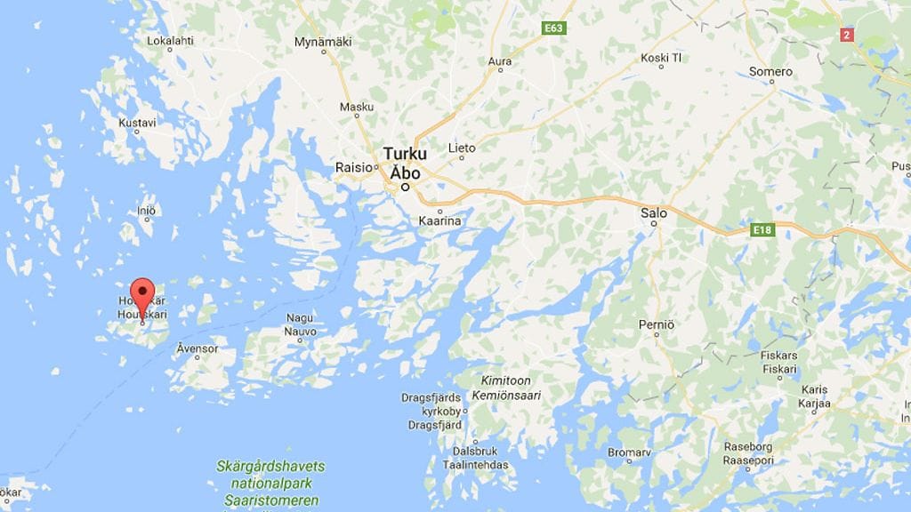 Houtskari kartta google maps