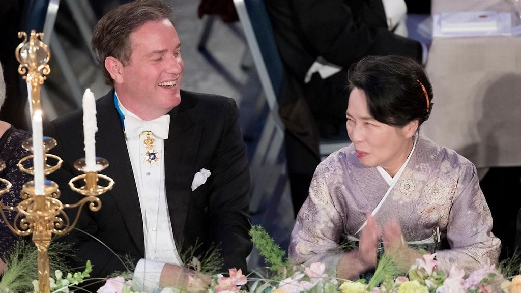 Nobel-gaala 10.12.2016 Chris O'Neill