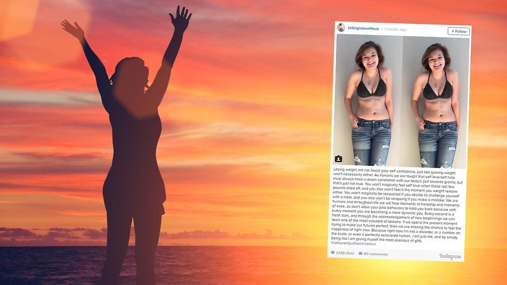 Suosittu bloggari puhuu itsensä rakastamisen tärkeydestä.