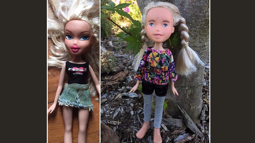 Australialaisnainen muuttaa nukkeja luonnollisempaan suuntaan.