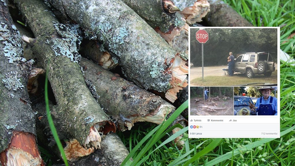 80-vuotias mies on kaupitellut sytykkeitä samalla paikalla jo vuoden ajan.