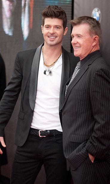 Alan Thicke ja Robin Thicke 2011