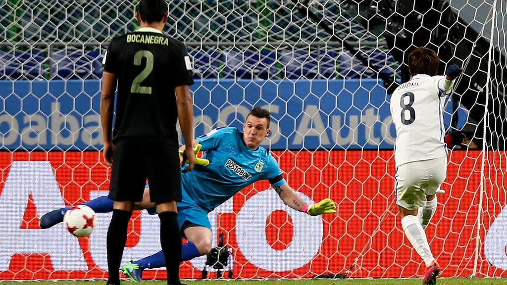 Shoma Doi laukoi rankkarin verkon perukoille.