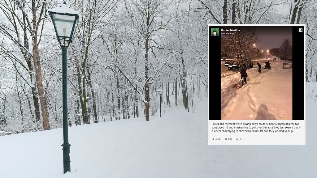 Lukuisat ihmiset ovat kehuneet poikia heidän epäitsekkäästä teostaan.