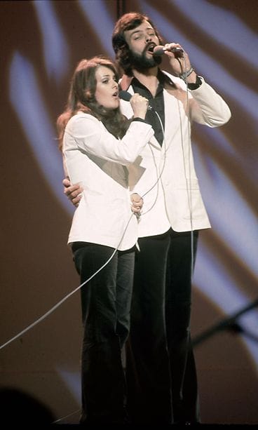 Päivi Paunu ja Kim Floor euroviisuissa 1972