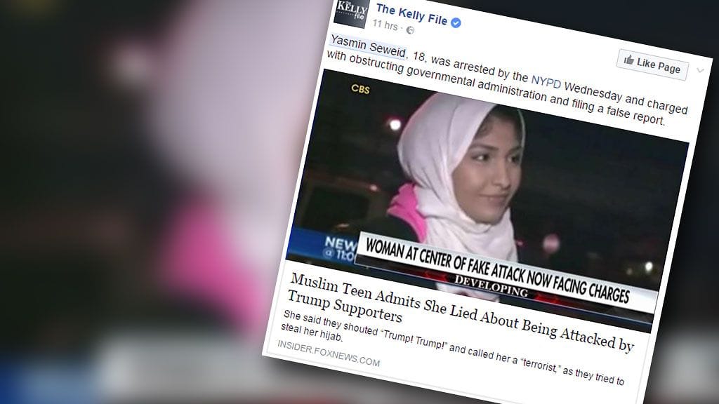 Yasmin Seweid keksi tarinan, jottei jäisi kiinni vanhemmilleen.