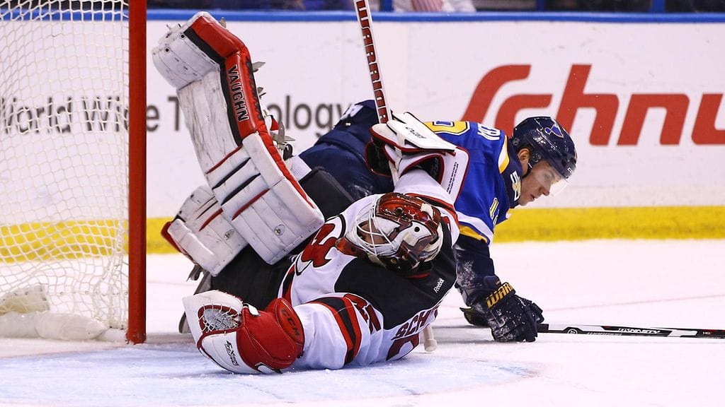 Jori Lehterä kolisteli New Jerseyn maalille.