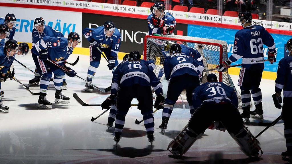 Leijonat oli vaikeuksissa Ruotsia vastaan.