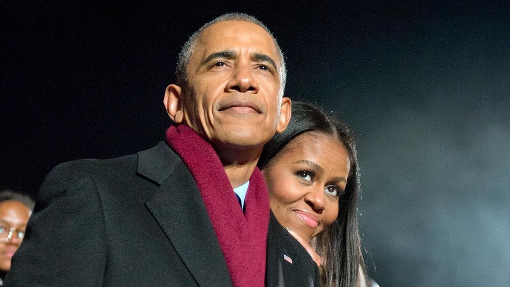 Barack ja Michelle Obama.