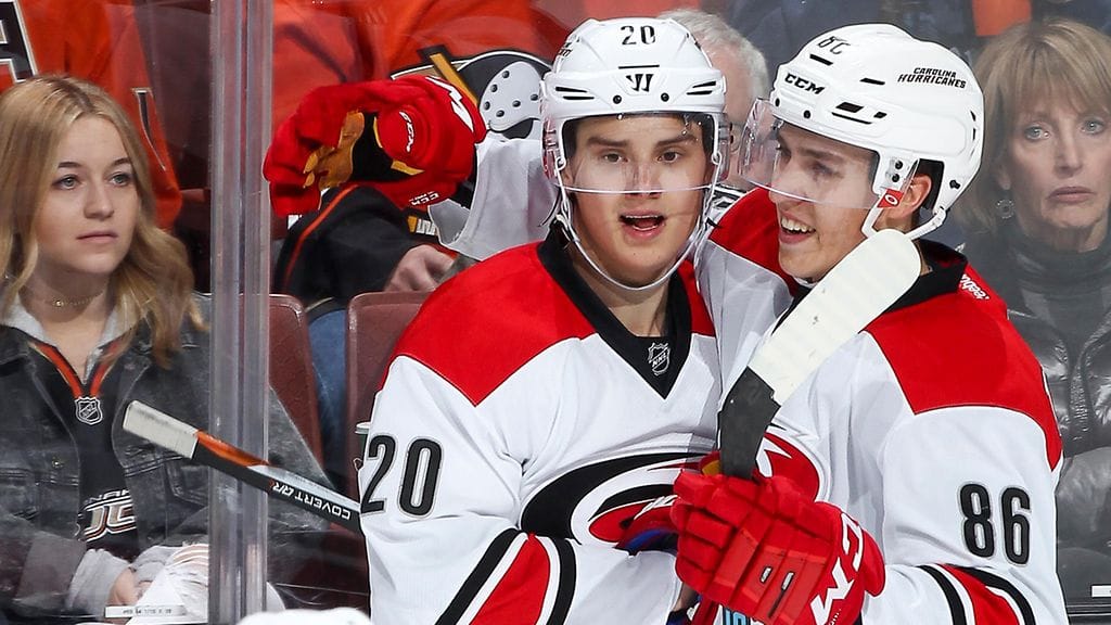 Sebastian Aho ja Teuvo Teräväinen