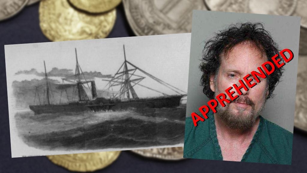 Tommy G. Thompson löysi vuonna 1988 lähes 130 vuotta kateissa olleen kulta-aarteen Etelä-Carolinan osavaltion rannikolta.