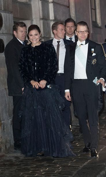 Ruotsin Akatemian gaala 21.12.2016 Victoria ja Daniel