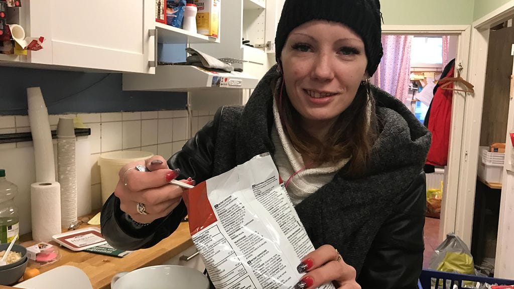 Kodittomien jouluateria: Janna, vertaistukityöntekijä